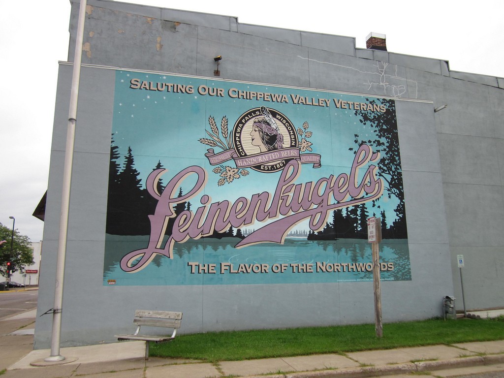 Locals and visitors alike love stopping by Leinenkugel's for a sample of their favorite brew.